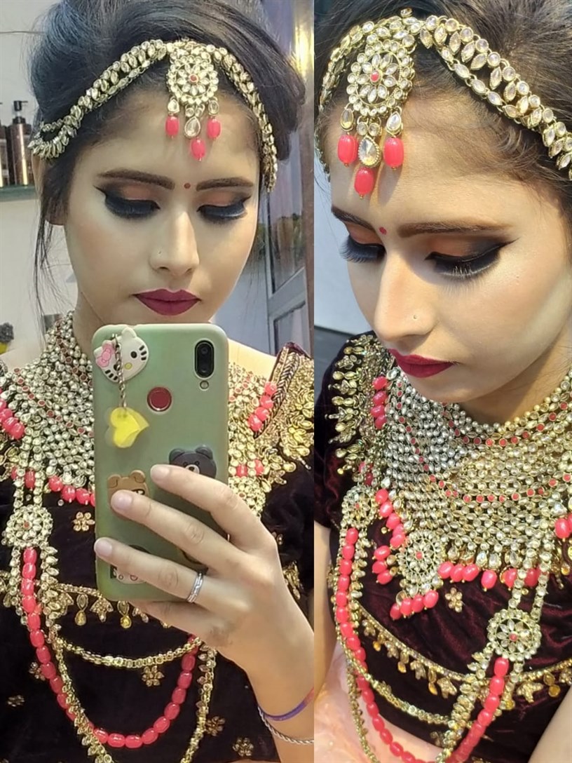 Supriya makeover Makeup Artist in Delhi - Wedding Byte